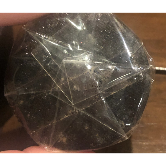 NWT TAG Black Sparkly Glitter Votive Candles Halloween Set of 4 - Picture 7 of 11